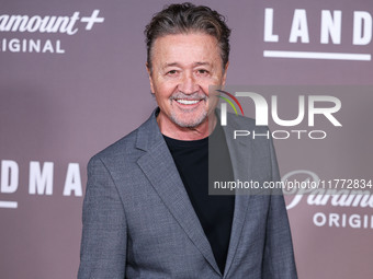 Mark Collie arrives at the Los Angeles Premiere Of Paramount+'s Original Series 'Landman' Season 1 held at the Paramount Theatre at Paramoun...