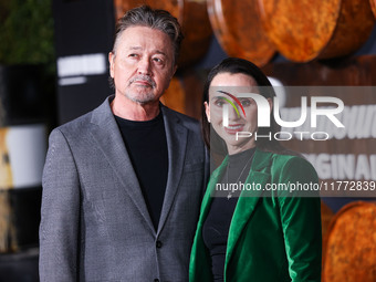 Mark Collie and wife Tammy Stewart arrive at the Los Angeles Premiere Of Paramount+'s Original Series 'Landman' Season 1 held at the Paramou...