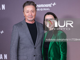 Mark Collie and wife Tammy Stewart arrive at the Los Angeles Premiere Of Paramount+'s Original Series 'Landman' Season 1 held at the Paramou...