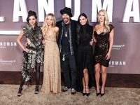 Paulina Chavez, Michelle Randolph, Billy Bob Thornton, Demi Moore and Ali Larter arrive at the Los Angeles Premiere Of Paramount+'s Original...