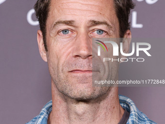 Colin Ferguson arrives at the Los Angeles Premiere Of Paramount+'s Original Series 'Landman' Season 1 held at the Paramount Theatre at Param...