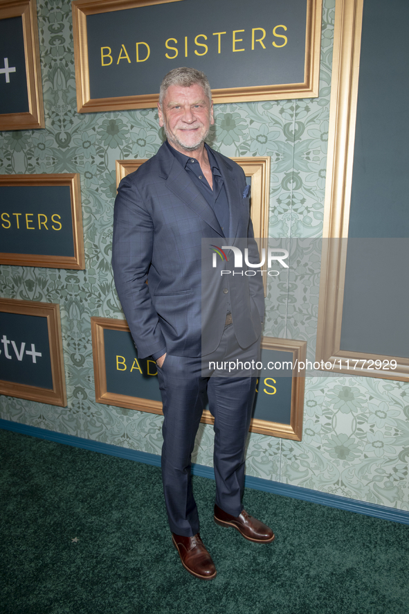 Johann Knobel attends the Apple TV+ ''Bad Sisters'' Season 2 premiere at Metrograph in New York, USA, on November 12, 2024. 