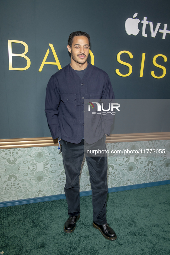 Daryl McCormack attends the Apple TV+ ''Bad Sisters'' Season 2 premiere at Metrograph in New York, New York, USA, on November 12, 2024. 