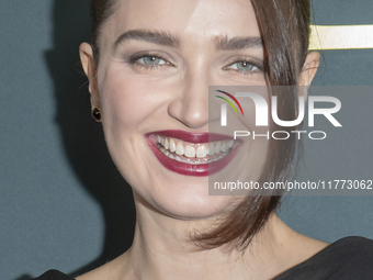 Eve Hewson attends the Apple TV+ ''Bad Sisters'' Season 2 premiere at Metrograph in New York, USA, on November 12, 2024. (