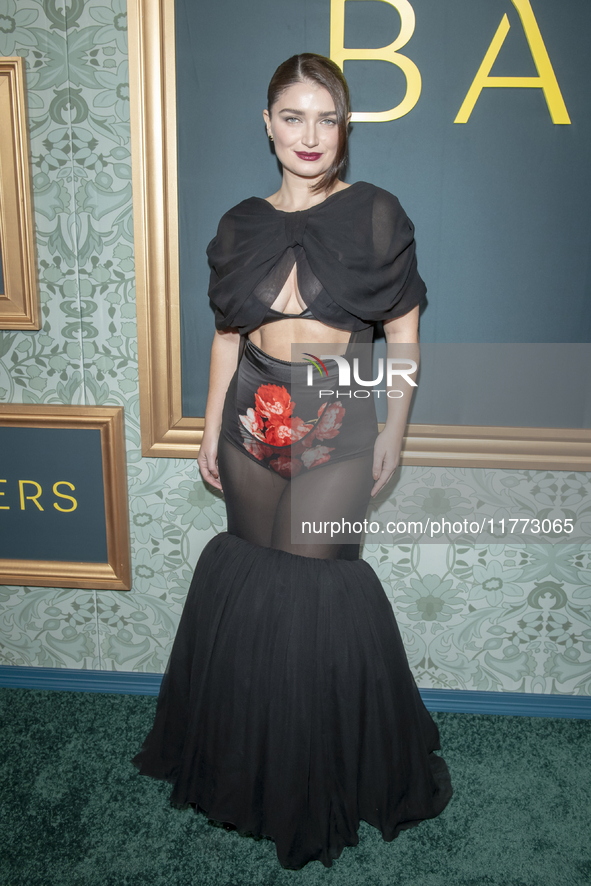 Eve Hewson attends the Apple TV+ ''Bad Sisters'' Season 2 premiere at Metrograph in New York, USA, on November 12, 2024. 