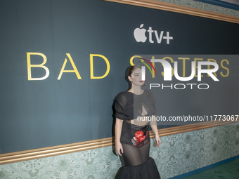 Eve Hewson attends the Apple TV+ ''Bad Sisters'' Season 2 premiere at Metrograph in New York, USA, on November 12, 2024. (