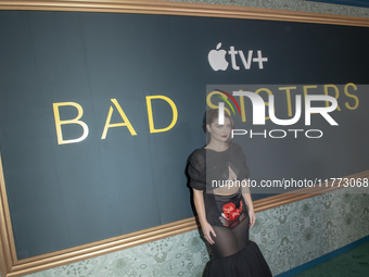 Eve Hewson attends the Apple TV+ ''Bad Sisters'' Season 2 premiere at Metrograph in New York, USA, on November 12, 2024. (