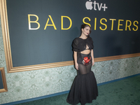 Eve Hewson attends the Apple TV+ ''Bad Sisters'' Season 2 premiere at Metrograph in New York, USA, on November 12, 2024. (