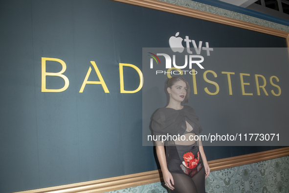 Eve Hewson attends the Apple TV+ ''Bad Sisters'' Season 2 premiere at Metrograph in New York, USA, on November 12, 2024. 