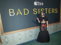 Eve Hewson attends the Apple TV+ ''Bad Sisters'' Season 2 premiere at Metrograph in New York, USA, on November 12, 2024. (