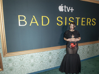 Eve Hewson attends the Apple TV+ ''Bad Sisters'' Season 2 premiere at Metrograph in New York, USA, on November 12, 2024. (