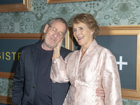 Michael Smiley and Fiona Shaw attend the Apple TV+ ''Bad Sisters'' Season 2 premiere at Metrograph in New York City, USA, on November 12, 20...