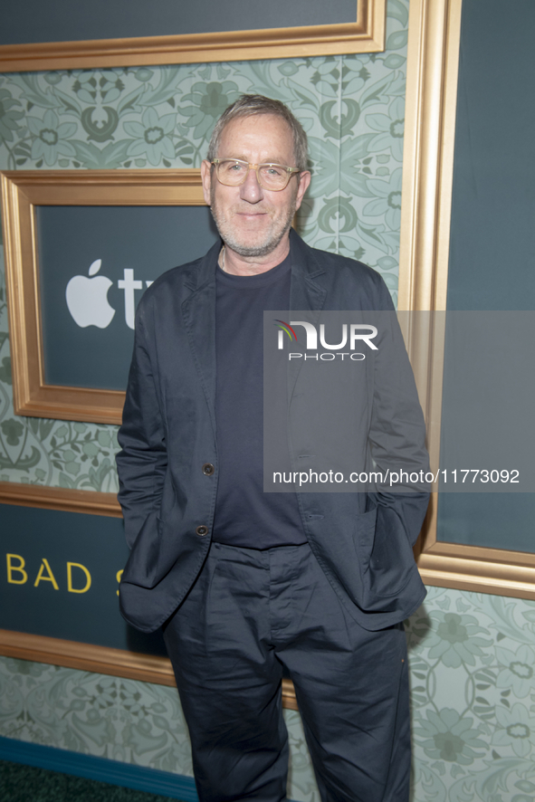 Michael Smiley attends the Apple TV+ ''Bad Sisters'' Season 2 premiere at Metrograph in New York, USA, on November 12, 2024. 