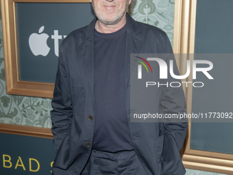 Michael Smiley attends the Apple TV+ ''Bad Sisters'' Season 2 premiere at Metrograph in New York, USA, on November 12, 2024. (