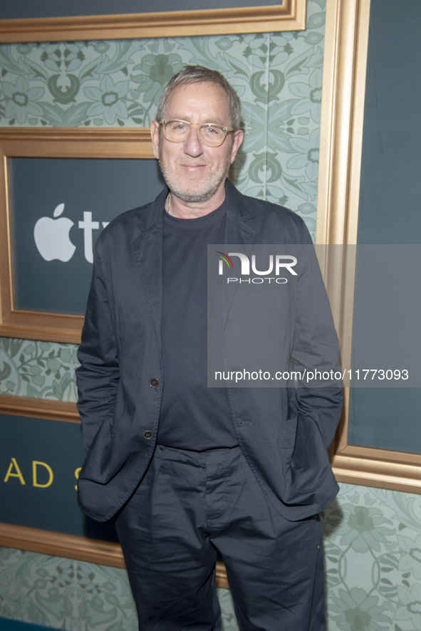 Michael Smiley attends the Apple TV+ ''Bad Sisters'' Season 2 premiere at Metrograph in New York, USA, on November 12, 2024. 