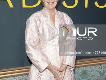 Fiona Shaw attends the Apple TV+ ''Bad Sisters'' Season 2 premiere at Metrograph in New York, USA, on November 12, 2024. (