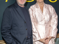 Michael Smiley and Fiona Shaw attend the Apple TV+ ''Bad Sisters'' Season 2 premiere at Metrograph in New York City, USA, on November 12, 20...