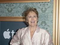 Fiona Shaw attends the Apple TV+ ''Bad Sisters'' Season 2 premiere at Metrograph in New York, USA, on November 12, 2024. (