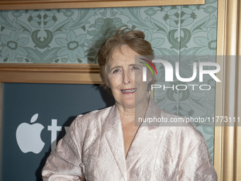 Fiona Shaw attends the Apple TV+ ''Bad Sisters'' Season 2 premiere at Metrograph in New York, USA, on November 12, 2024. (