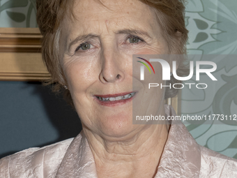 Fiona Shaw attends the Apple TV+ ''Bad Sisters'' Season 2 premiere at Metrograph in New York, USA, on November 12, 2024. (