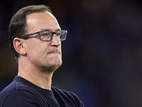 Joseba Etxeberria, Head Coach of SD Eibar, looks on before the LaLiga Hypermotion match between RC Deportivo de La Coruna and SD Eibar at Ab...