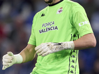 Helton Leite of RC Deportivo de La Coruna looks on during the LaLiga Hypermotion match between RC Deportivo de La Coruna and SD Eibar at Aba...