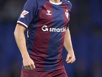 Ander Madariaga of SD Eibar looks on during the LaLiga Hypermotion match between RC Deportivo de La Coruna and SD Eibar at Abanca Riazor Sta...