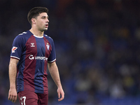 Xeber Alkain of SD Eibar looks on during the LaLiga Hypermotion match between RC Deportivo de La Coruna and SD Eibar at Abanca Riazor Stadiu...