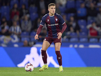 Jose Corpas of SD Eibar is in action during the LaLiga Hypermotion match between RC Deportivo de La Coruna and SD Eibar at Abanca Riazor Sta...