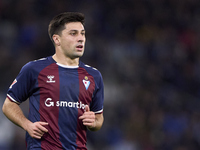 Xeber Alkain of SD Eibar looks on during the LaLiga Hypermotion match between RC Deportivo de La Coruna and SD Eibar at Abanca Riazor Stadiu...