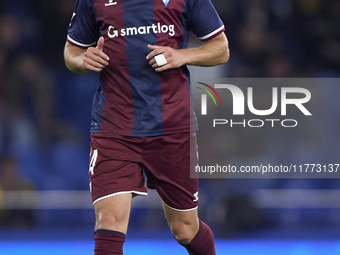 Alvaro Carrillo of SD Eibar is in action during the LaLiga Hypermotion match between RC Deportivo de La Coruna and SD Eibar at Abanca Riazor...