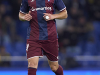 Alvaro Carrillo of SD Eibar is in action during the LaLiga Hypermotion match between RC Deportivo de La Coruna and SD Eibar at Abanca Riazor...