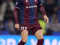 Jose Corpas of SD Eibar is in action during the LaLiga Hypermotion match between RC Deportivo de La Coruna and SD Eibar at Abanca Riazor Sta...