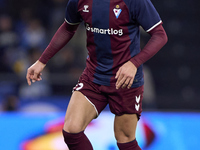 Jose Corpas of SD Eibar is in action during the LaLiga Hypermotion match between RC Deportivo de La Coruna and SD Eibar at Abanca Riazor Sta...