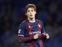 Jorge Pascual of SD Eibar reacts during the LaLiga Hypermotion match between RC Deportivo de La Coruna and SD Eibar at Abanca Riazor Stadium...