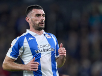 Pablo Vazquez of RC Deportivo de La Coruna looks on during the LaLiga Hypermotion match between RC Deportivo de La Coruna and SD Eibar at Ab...