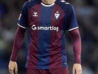 Jorge Pascual of SD Eibar looks on during the LaLiga Hypermotion match between RC Deportivo de La Coruna and SD Eibar at Abanca Riazor Stadi...