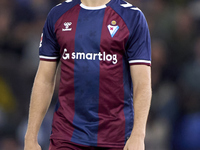 Alvaro Carrillo of SD Eibar looks on during the LaLiga Hypermotion match between RC Deportivo de La Coruna and SD Eibar at Abanca Riazor Sta...