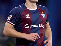 Hodei Arrillaga of SD Eibar looks on during the LaLiga Hypermotion match between RC Deportivo de La Coruna and SD Eibar at Abanca Riazor Sta...