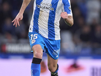 Pablo Vazquez of RC Deportivo de La Coruna is in action during the LaLiga Hypermotion match between RC Deportivo de La Coruna and SD Eibar a...