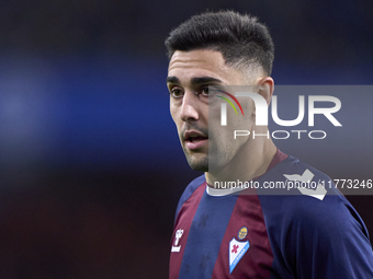 Peru Nolaskoain of SD Eibar looks on during the LaLiga Hypermotion match between RC Deportivo de La Coruna and SD Eibar at Abanca Riazor Sta...