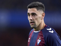 Peru Nolaskoain of SD Eibar looks on during the LaLiga Hypermotion match between RC Deportivo de La Coruna and SD Eibar at Abanca Riazor Sta...