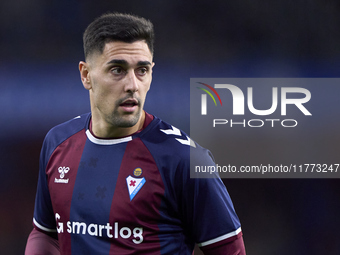 Peru Nolaskoain of SD Eibar looks on during the LaLiga Hypermotion match between RC Deportivo de La Coruna and SD Eibar at Abanca Riazor Sta...