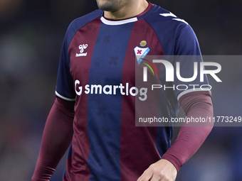 Martin Merquelanz of SD Eibar looks on during the LaLiga Hypermotion match between RC Deportivo de La Coruna and SD Eibar at Abanca Riazor S...