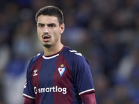 Jon Guruzeta of SD Eibar looks on during the LaLiga Hypermotion match between RC Deportivo de La Coruna and SD Eibar at Abanca Riazor Stadiu...