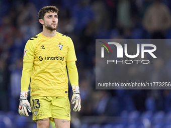 Jonmi Magumagoitia of SD Eibar reacts during the LaLiga Hypermotion match between RC Deportivo de La Coruna and SD Eibar at Abanca Riazor St...