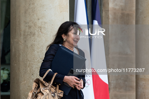 Marie-Claire Carrere-Gee serves as the Minister Delegate to the Prime Minister, responsible for Government Coordination at the Elysee for th...