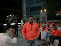 Managing Director and Group Chief Executive Officer of Swiggy, Sriharsha Majety, attends the listing ceremony of its Initial Public Offering...