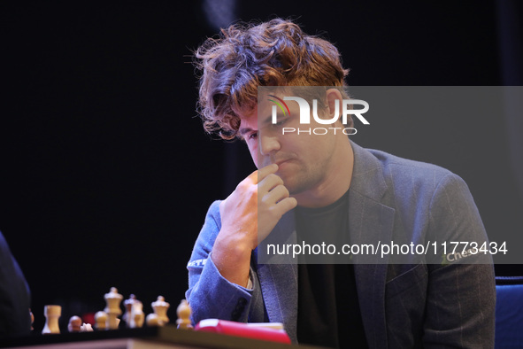 Norway's Magnus Carlsen, a chess grandmaster and five-time World Chess Champion, the reigning five-time World Rapid Chess Champion, the reig...