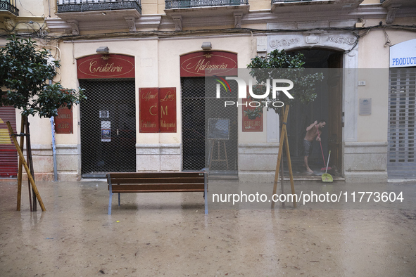 Heavy rainfall leads to significant flooding in various parts of Malaga, including major streets and public areas. 